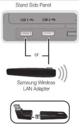 SAMSUNG UE46C9005ZW - Connecting to a Wireless Network - 1