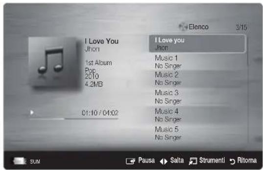 SAMSUNG UE46C9005ZW - Riproduzione di musica - 1