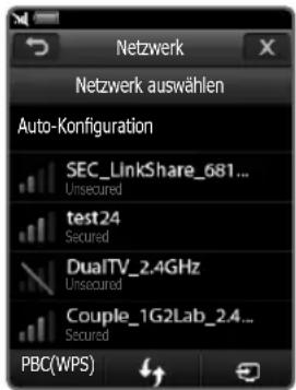 SAMSUNG UE46C9005ZW - Verbinden mit dem Netzwerk - 1