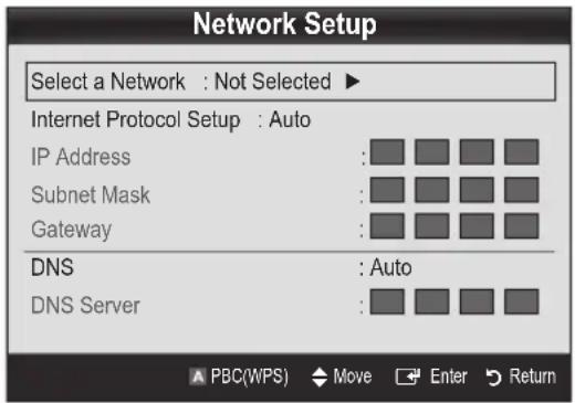 SAMSUNG UE46C9005ZW - How to set up using PBC (WPS) - 1