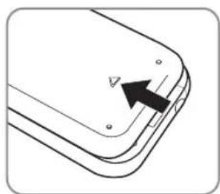 SAMSUNG UE46C9005ZW - Inserimento delle batterie - 1