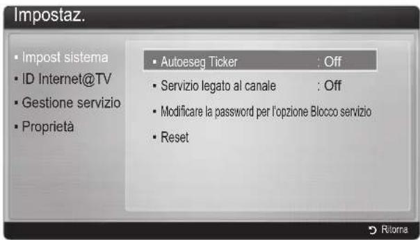 SAMSUNG UE46C9005ZW - Impostaz. - 1