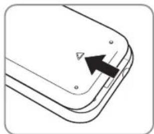 SAMSUNG UE46C9005ZW - Einlegen der Batterie - 1