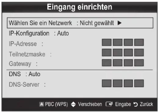 SAMSUNG UE46C9005ZW - Einrichten mit PBC (WPS) - 1