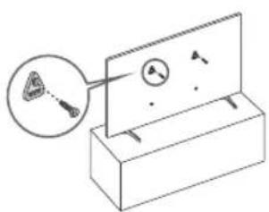 SAMSUNG UA55U8000FK - Preventing the TV from falling - 1