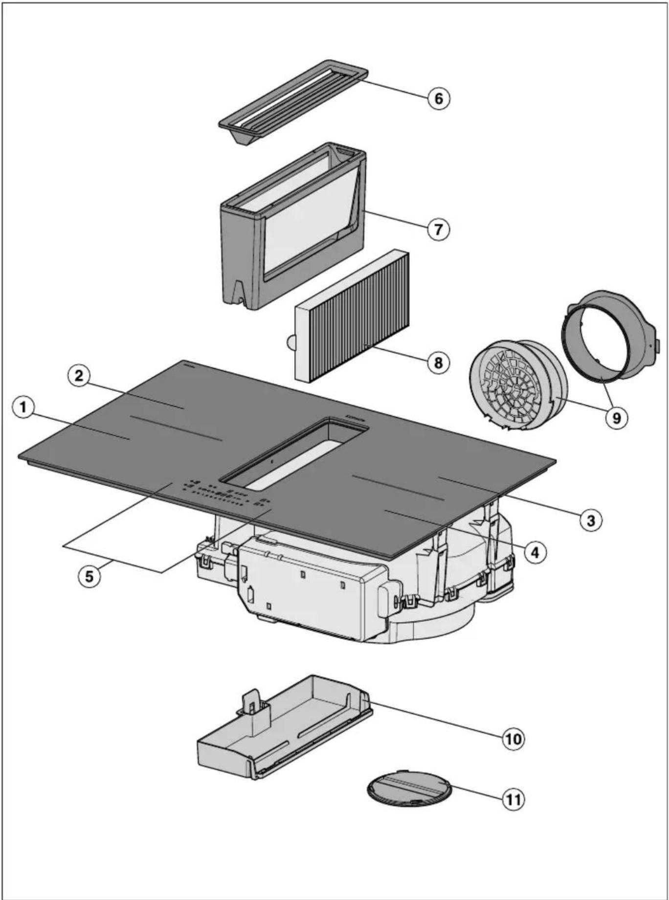 MIELE KMDA 7676-1 FL - Votre table de cuisson - 1