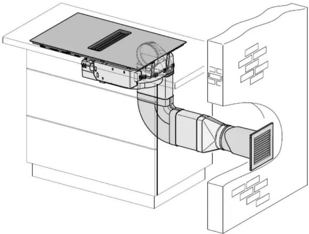 MIELE KMDA 7473-1 FL - Exemples d'installation - 2