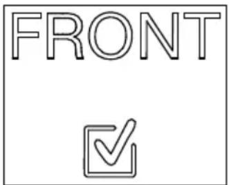 FRONT ✓