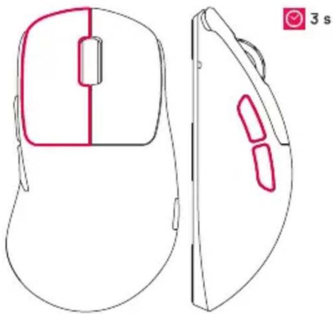 Cherry XTRFY M64 WIRELESS - BATTERY LEVEL - 2
