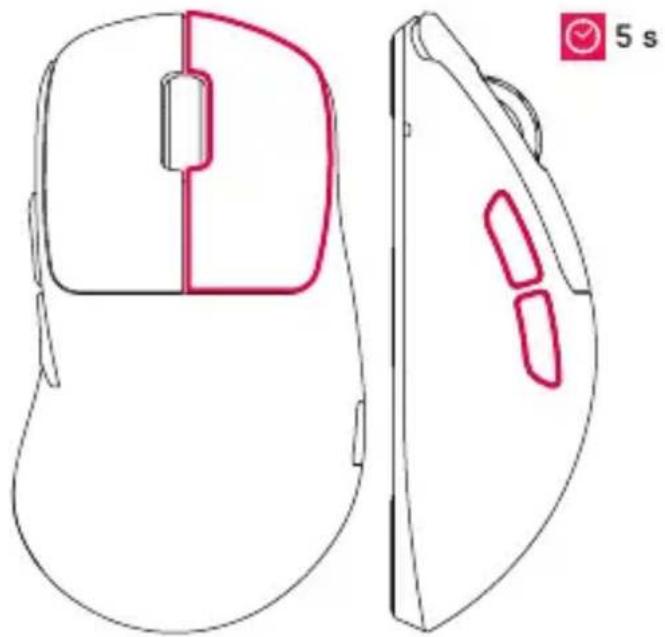 Cherry XTRFY M64 WIRELESS - FACTORY RESET - 1