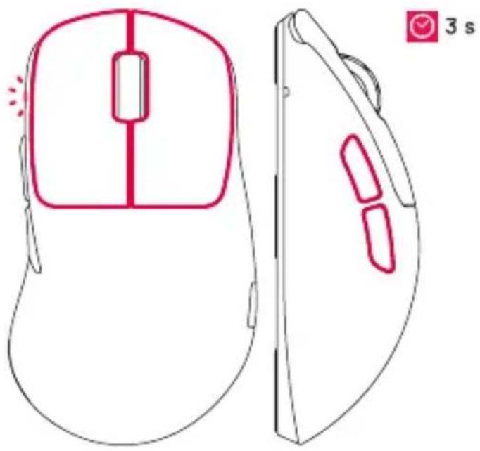 Cherry XTRFY M64 WIRELESS - LIFT-OFF DISTANCE - 1