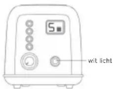 RIVIERA & BAR QGA358 - Stap 3: Selecteer de modus Modus Toast - 1