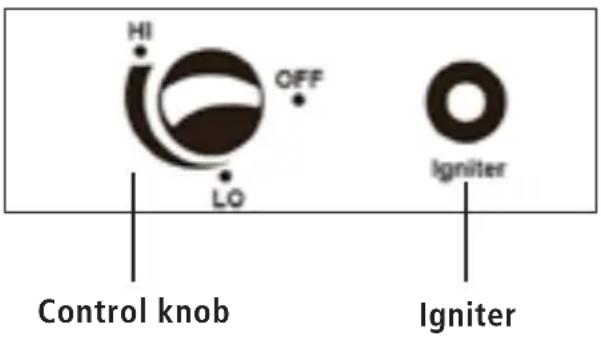 Sonnenkönig VLAM - To turn off the heater: - 2