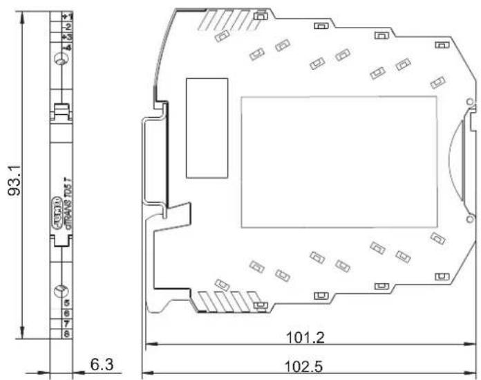 Jumo dTRANS T05 - Messumformer dTRANS T05 T (707051) - 1