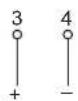 Jumo dTRANS T05 - Anschlussbelegung und Abmessungen (mm) dTRANS T05 T - 3