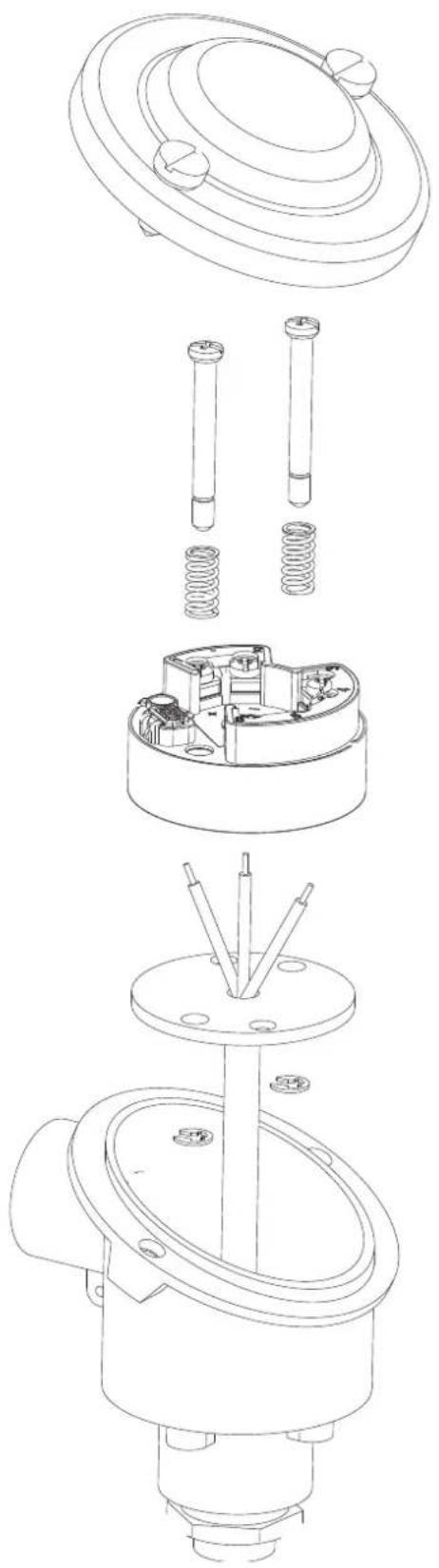 Jumo dTRANS T05 - Montage des dTRANS T05 B - 1