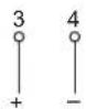 Jumo dTRANS T05 - Brochage et dimensions (en mm) du dTRANS T05 T - 3