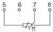 Jumo dTRANS T05 - Brochage et dimensions (en mm) du dTRANS T05 T - 5