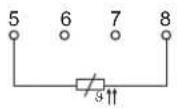 Jumo dTRANS T05 - Brochage et dimensions (en mm) du dTRANS T05 T - 4