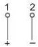 Jumo dTRANS T05 - Terminal assignment and dimensions (mm) of dTRANS T05 T - 2