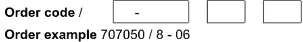 Jumo dTRANS T05 - Order details - 1