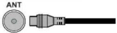 LISTO 32HD564 - Antenne aansluitingen - 1