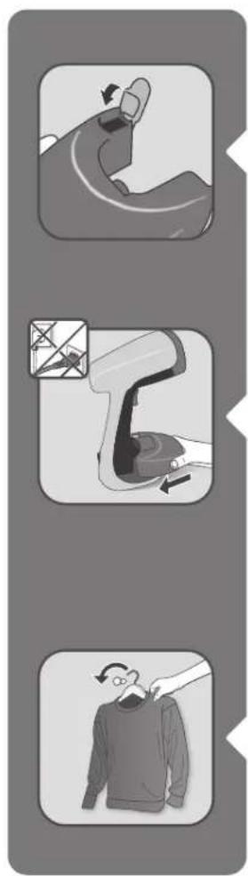 TEFAL Access Steam Easy DT7122 - BEFORE USE / AVANT L'UTILISATION / VOR GEBRAUCH - 2