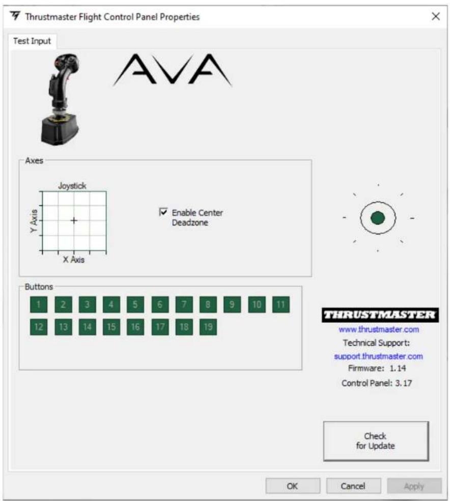 THRUSTMASTER AVA F/A-18 SUPER HORNET FLIGHTSTICK - Kumanda paneli - 2