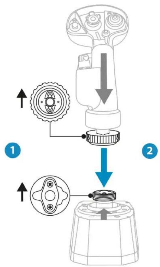 THRUSTMASTER AVA F/A-18 SUPER HORNET FLIGHTSTICK - llman kompensaatiosovitinta - 1