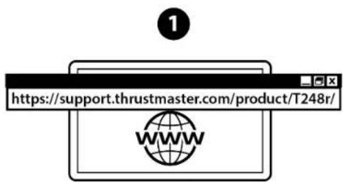 THRUSTMASTER T248 R - Na PC\* - 1