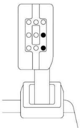 THRUSTMASTER T248 R - Adjusting the spacing of the pedals - 2