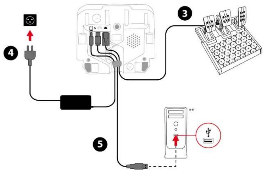 THRUSTMASTER T248 R - Instalación - 7