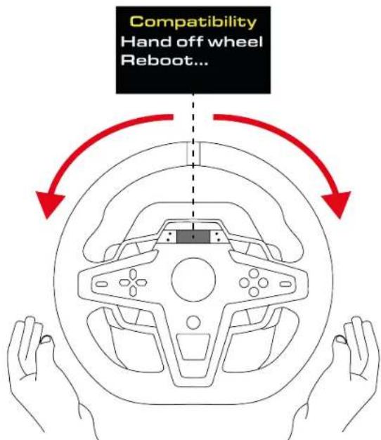 THRUSTMASTER T248 R - Ändern des Kompatibilitätsmodus - 10