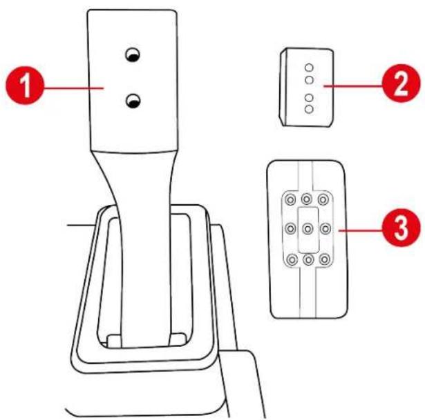 THRUSTMASTER T248 R - Ajustar los pedales - 2