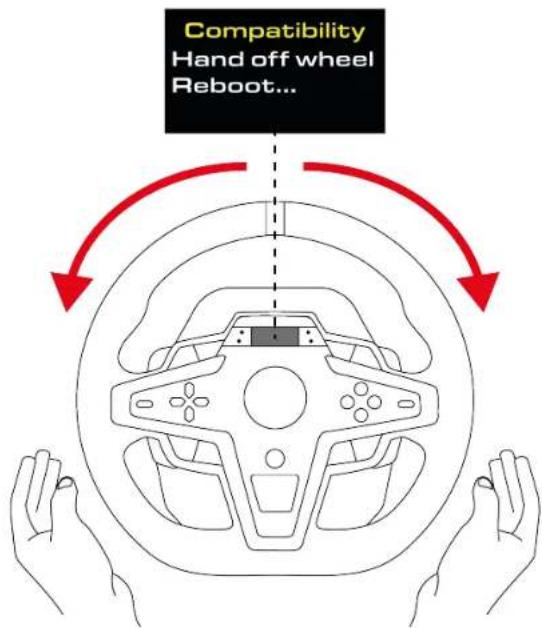 THRUSTMASTER T248 R - Alterar o modo de compatibilidade - 10