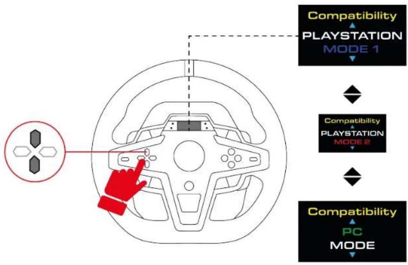THRUSTMASTER T248 R - Cambiar el modo de compatibilidad - 6