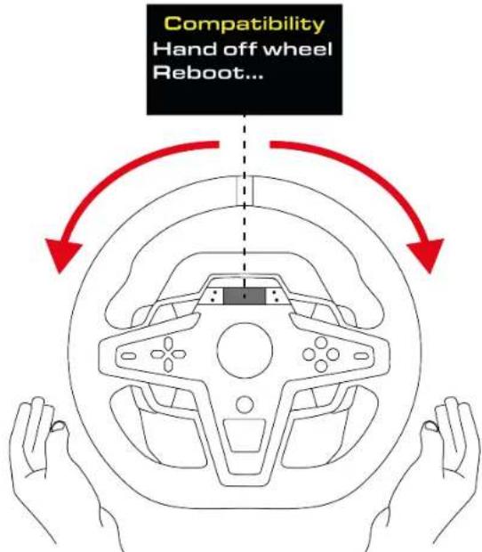 THRUSTMASTER T248 R - Changing the compatibility mode - 11