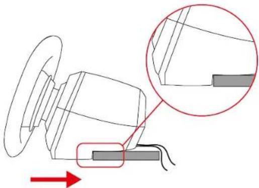 THRUSTMASTER T248 R - Installare il volante su un tavolo o una scrivania - 3