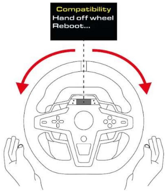 THRUSTMASTER T248 R - Uyumluluk modunun değiştirilmesi - 10