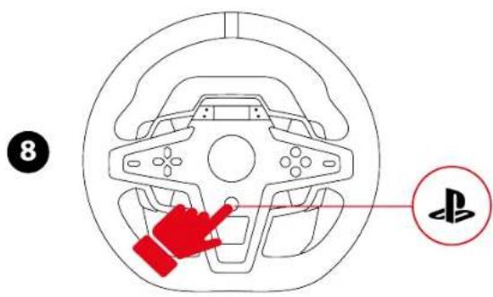 THRUSTMASTER T248 R - Anbringung des Pedalsets: - 3