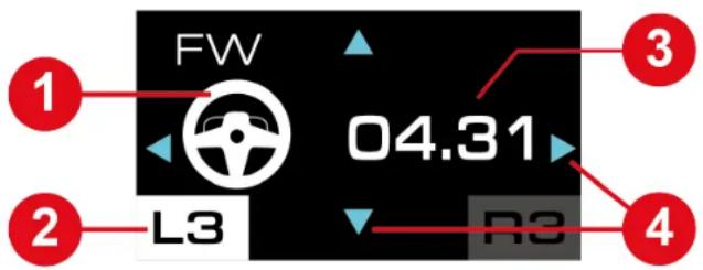 THRUSTMASTER T248 R - Submenú Configuración - 2