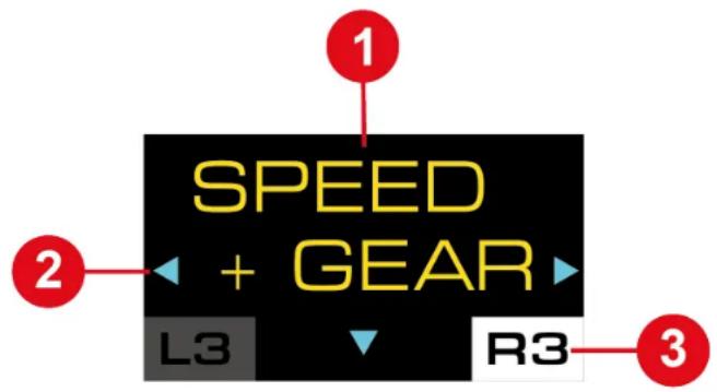THRUSTMASTER T248 R - Telemetrie-submenu - 3