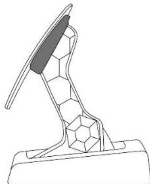 THRUSTMASTER T248 R - Regolazione dell'inclinazione dei pedali - 1