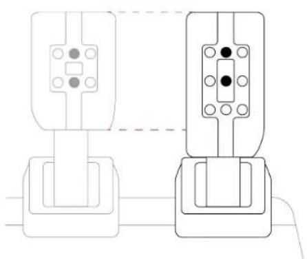 THRUSTMASTER T248 R - Ajustar a altura do pedal do acelerador - 1