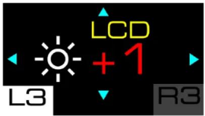 THRUSTMASTER T248 R - Adjusting the screen's brightness - 1