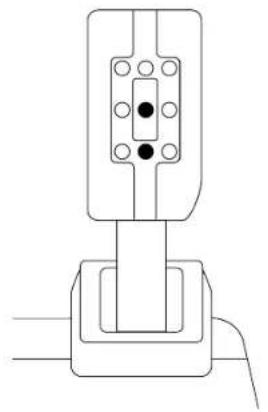 THRUSTMASTER T248 R - Adjusting the spacing of the pedals - 1