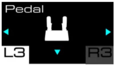 THRUSTMASTER T248 R - Home page delle impostazioni della pedaliera - 1