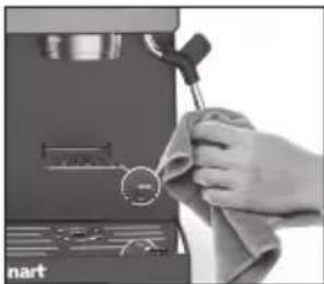 CUISINART Espresso Bar EM640E - Rengöra ångstaven - 1