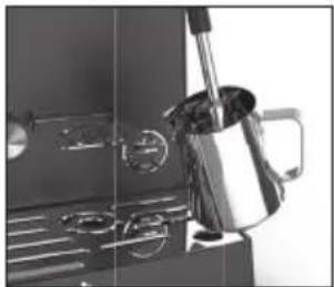 CUISINART Espresso Bar EM640E - Guía para texturizar la leche - 1