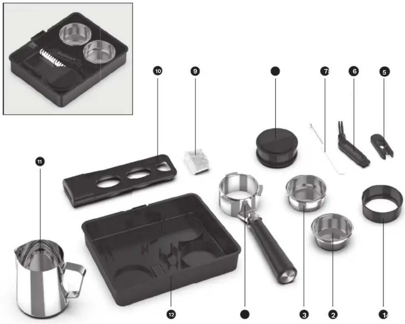 CUISINART Espresso Bar EM640E - Decalcification - 1